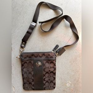 Coach crossbody black purse